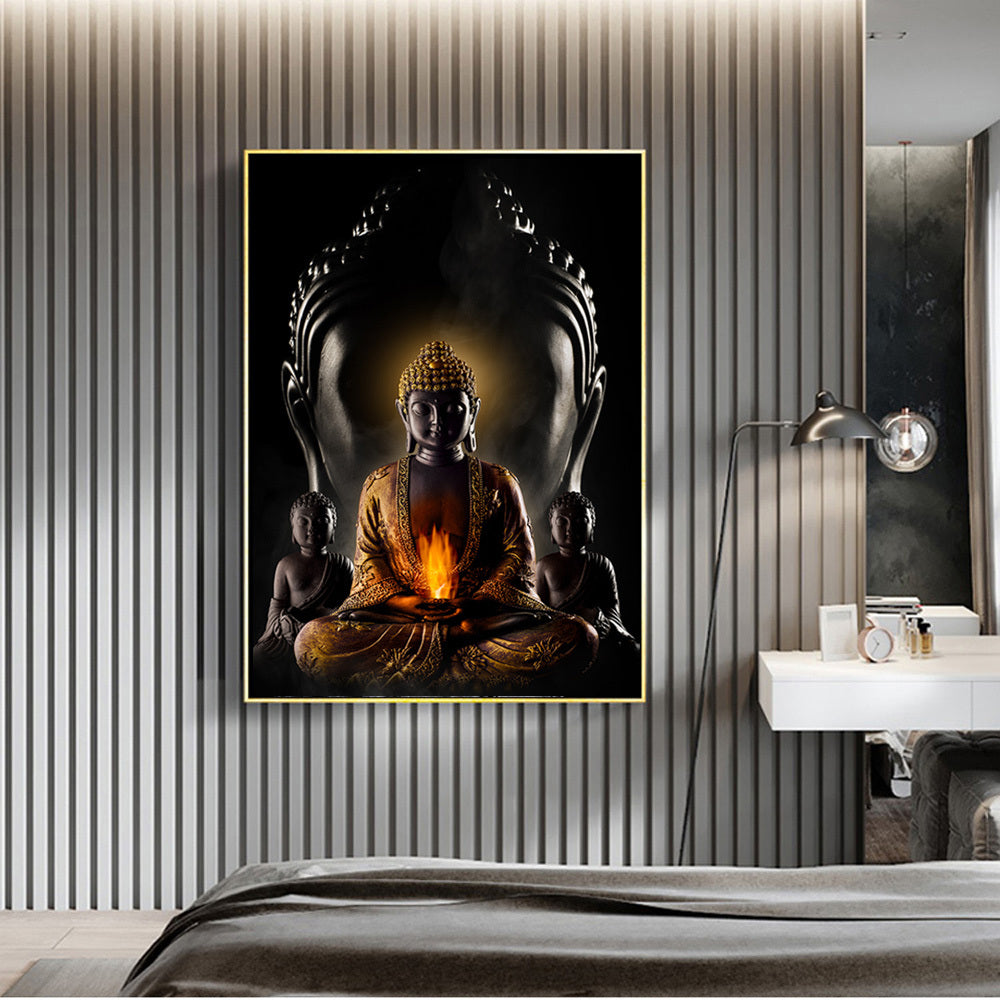 Buddha Wall Art Canvas – Modern Canvas Art Paintings, Wall Decor - Antique Decore