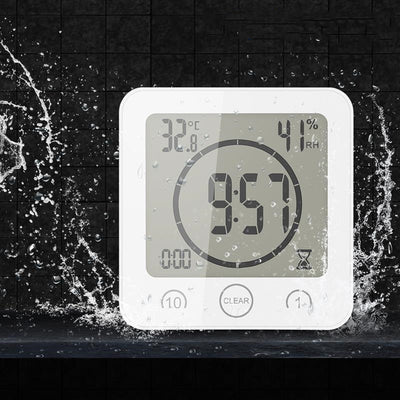 Waterproof LCD Digital Temperature Humidity Meter Home Indoo - Antique Decore