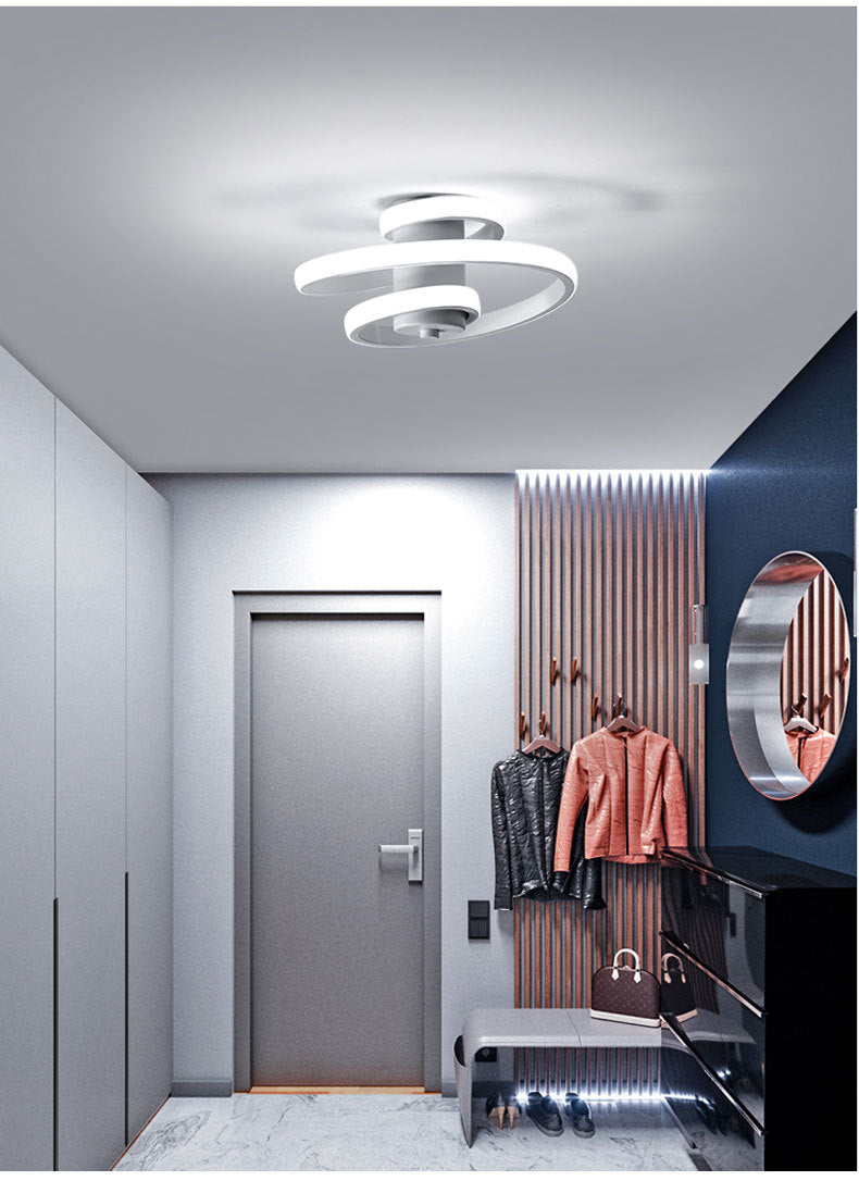 Simple and modern metal led lighting ceiling light