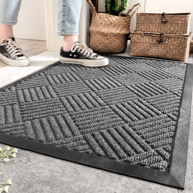 Outdoor Rubber Floor Mats, Entrance Mats, Non-slip And Wear-resistant Nordic Household - Antique Decore