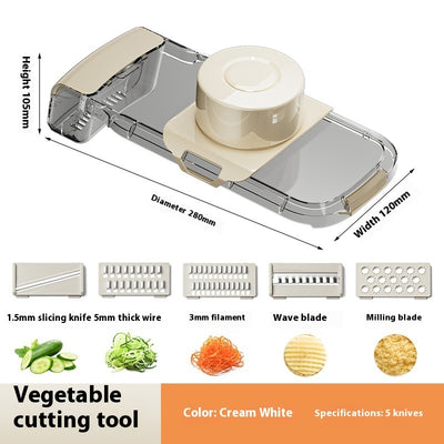 Multifunctional Household Grater Potato Shredder Vegetable Cutter Kitchen Gadgets - Antique Decore