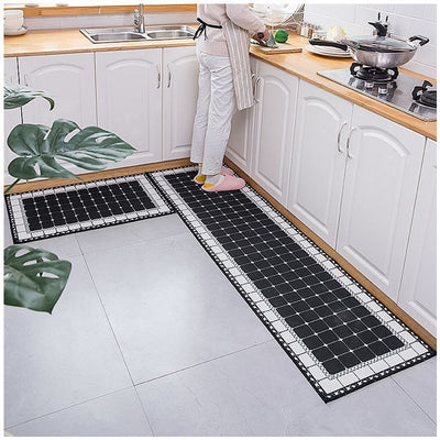 Kitchen Floor Mats, Long Oil-proof Foot Mats, Bathroom Mats - Antique Decore