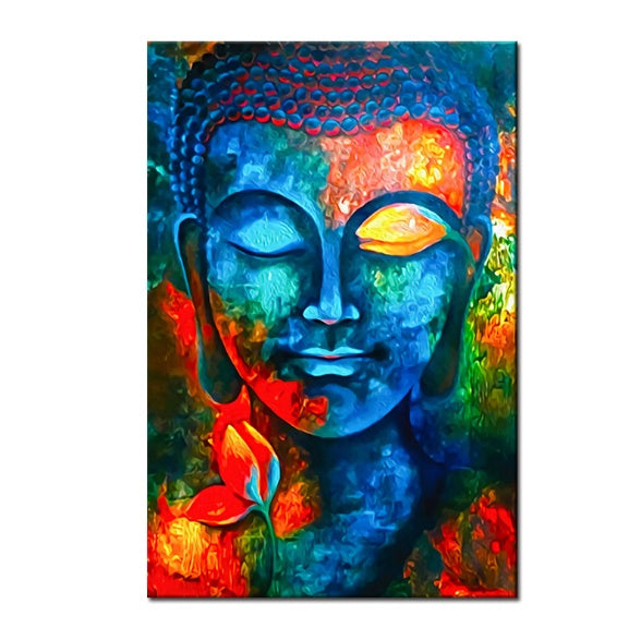 Buddha Wall Art Canvas – Modern Canvas Art Paintings, Wall Decor - Antique Decore