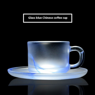 Glass Coffee Cup Crystal Coffee Appliance