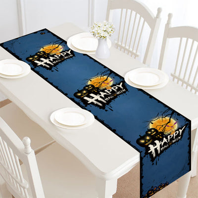 Halloween Table Runner Table Decoration Tablecloth - Antique Decore