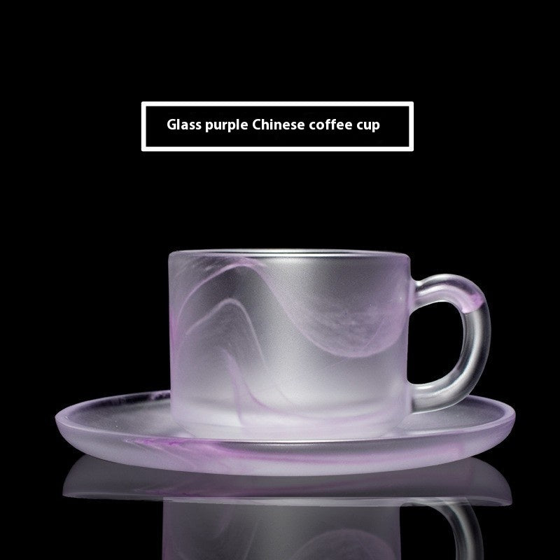 Glass Coffee Cup Crystal Coffee Appliance