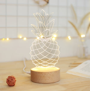 Bedside lamp pineapple table lamp - Antique Decore