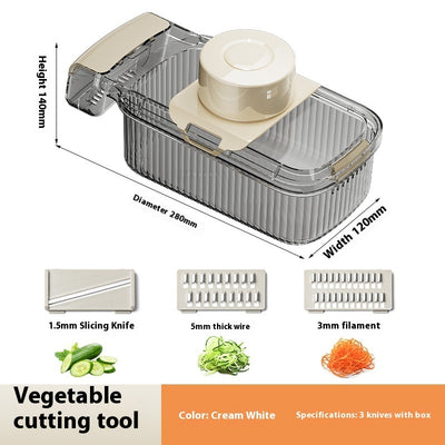 Multifunctional Household Grater Potato Shredder Vegetable Cutter Kitchen Gadgets - Antique Decore