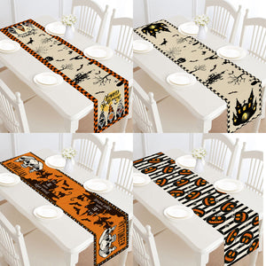 Halloween Table Runner Table Decoration Tablecloth - Antique Decore