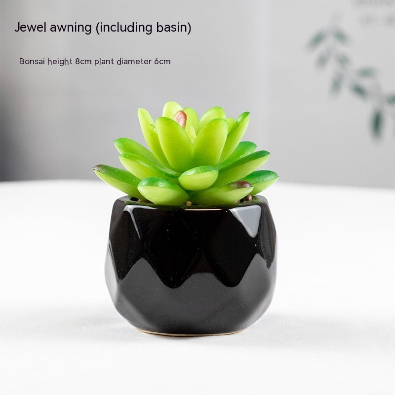 Artificial Green Plant Succulent Artificial Plant Home Furnishings