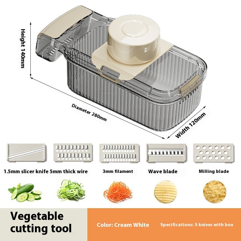 Multifunctional Household Grater Potato Shredder Vegetable Cutter Kitchen Gadgets - Antique Decore