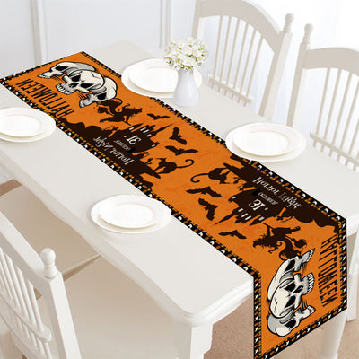 Halloween Table Runner Table Decoration Tablecloth - Antique Decore