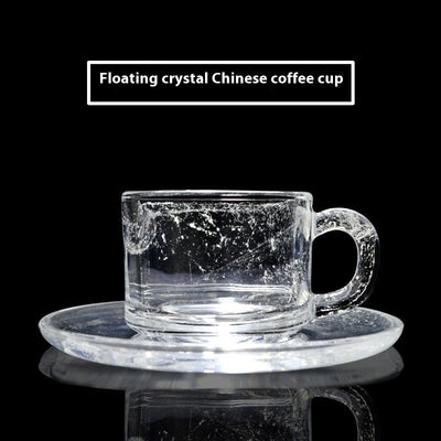 Glass Coffee Cup Crystal Coffee Appliance