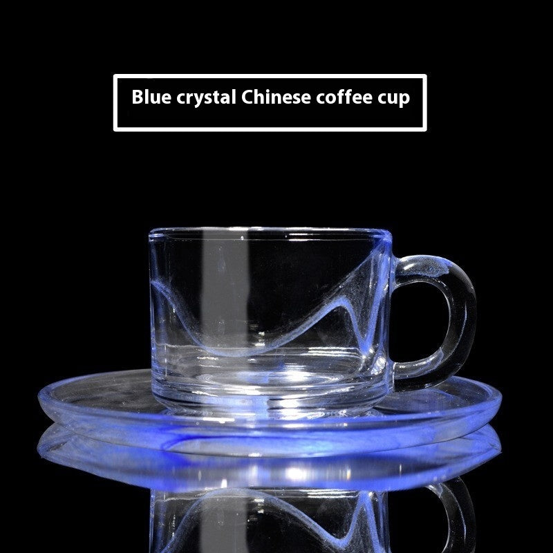 Glass Coffee Cup Crystal Coffee Appliance