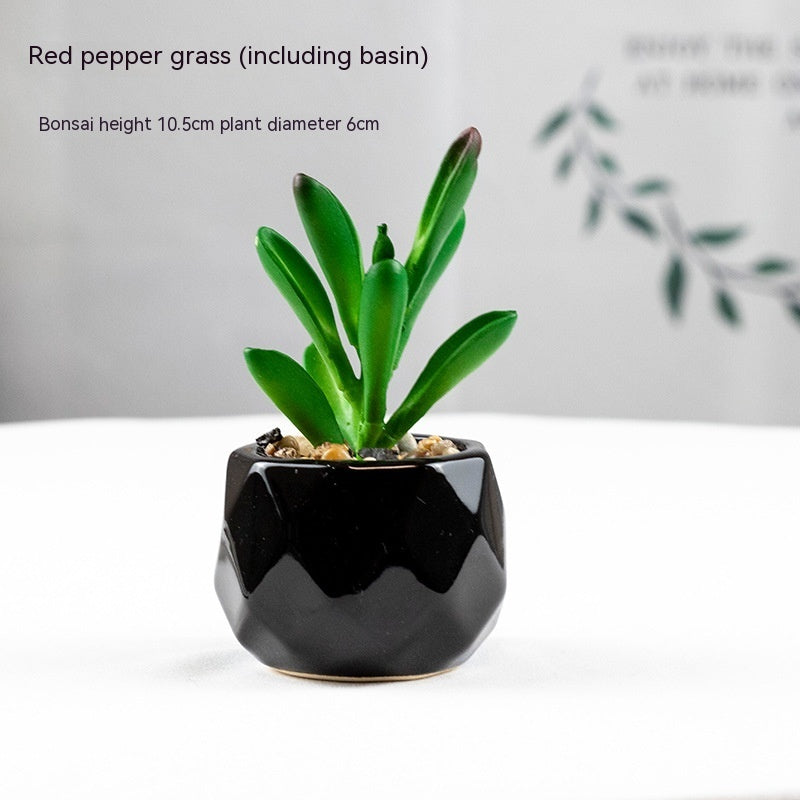 Artificial Green Plant Succulent Artificial Plant Home Furnishings