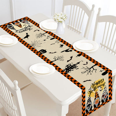 Halloween Table Runner Table Decoration Tablecloth - Antique Decore